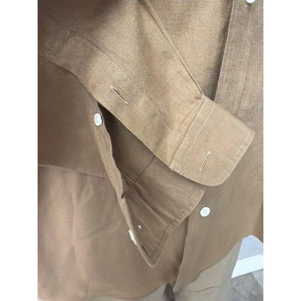 Country Road Brown Mens Dress Shirt - Picture 7 of 10